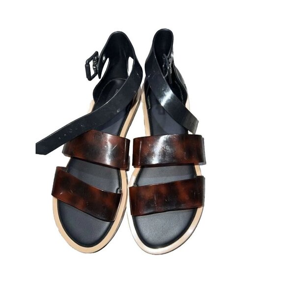 Melissa Model Women's Sandals Black  Size 8 Swim Pool - Picture 1 of 8
